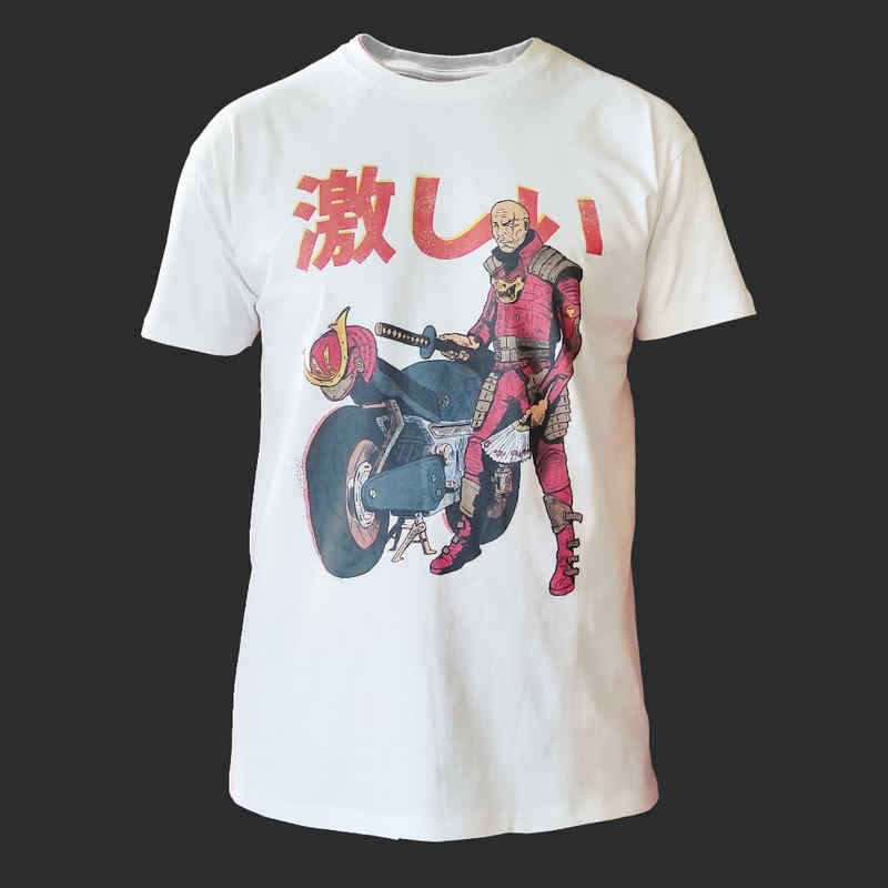 картинка футболка самурай Абудомаркет